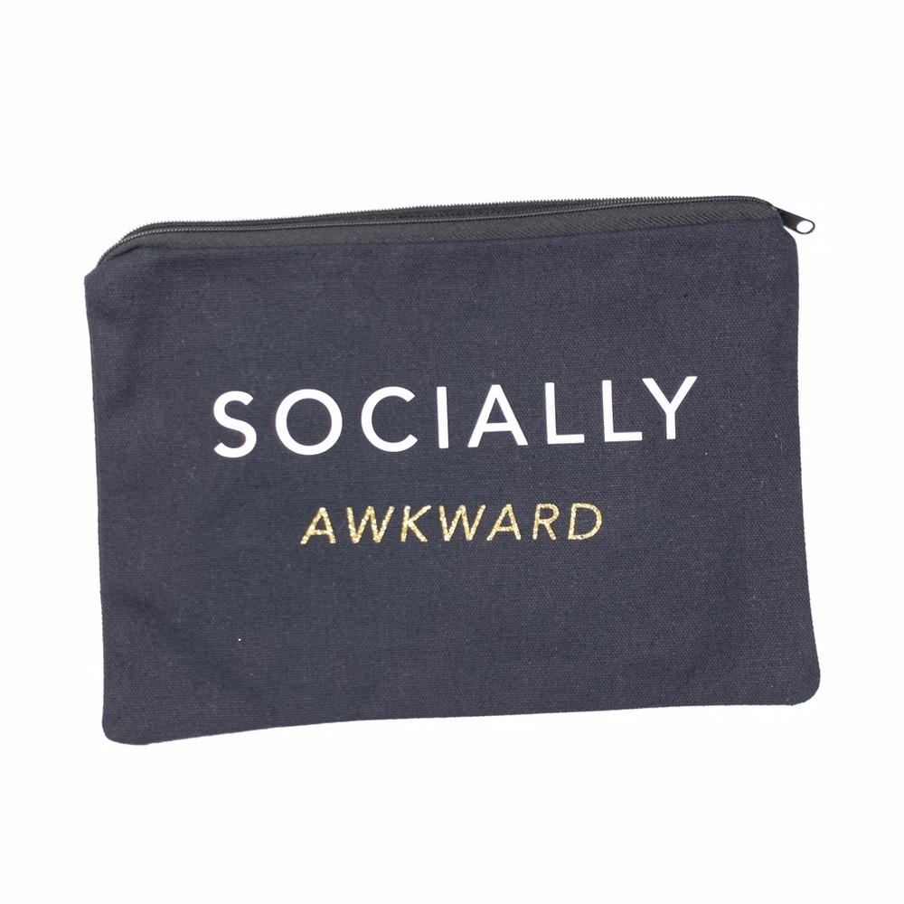 COPY - Mother Trucker &CoZip Pouch Socially Awkward NWOT
